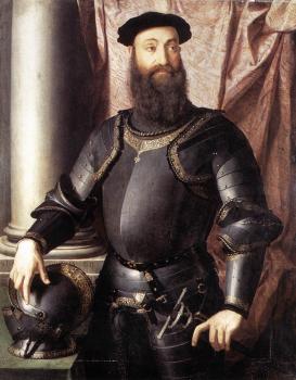 Agnolo Bronzino : Portrait of Stefano IV Colonna